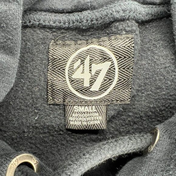 47 Brand LA Rams Football Hoodie Mens Small Blue NFL Athletic Graphic Sweatshirt - Picture 8 of 10